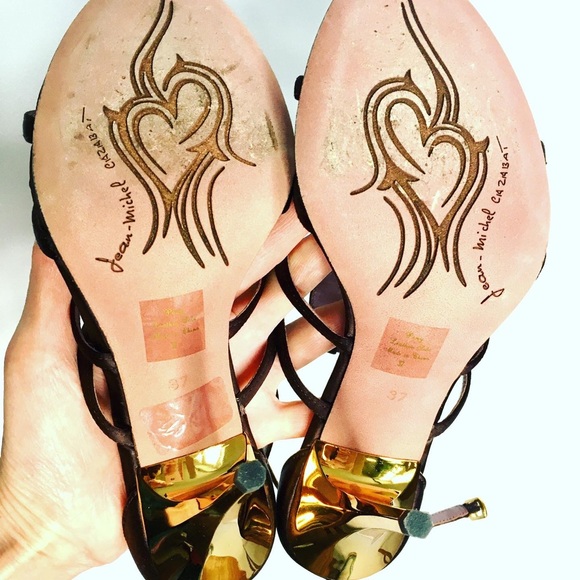 New Unworn Luxury Rebel Jewelled Shoes Size 7 /8 - Picture 6 of 6